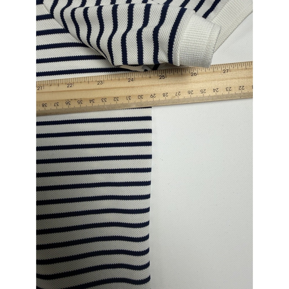 Ralph Lauren Men's Polo‎ Performance, Short Sleeve White/ Navy Stripes SizeXL - Picture 4 of 6